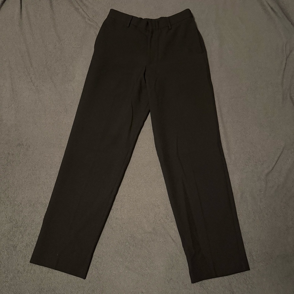 Men’s Black Elastic Waist Dress Pants 30x32